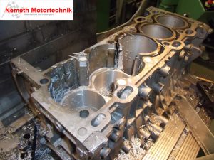 Volvo 5 Zylinder Turbo auf standfeste laufbuechsen umbauen